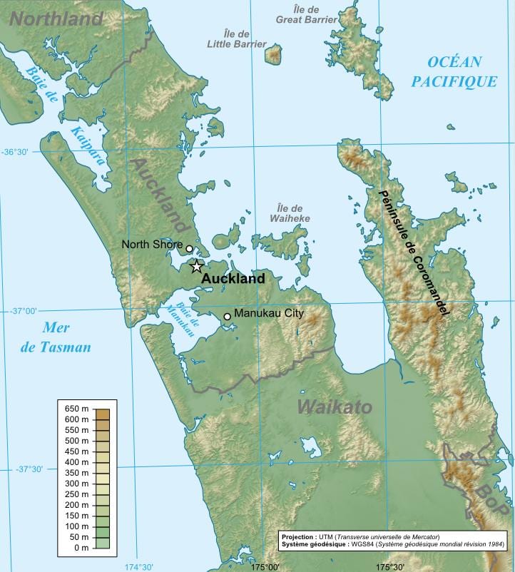 Auckland geologische kaart